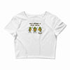 become a ninja turtle Crop Top
