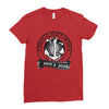 proud navy mom Ladies Fitted T-Shirt