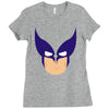 wolverine mask Ladies Fitted T-Shirt