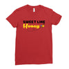 Sweet Like Honey Ladies Fitted T-Shirt
