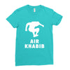 air khabib silhouette Ladies Fitted T-Shirt