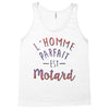 l homme parfait est motard Tank Top