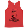 Dad And Son Fishing Partners For Life Tank Top