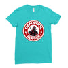 Deadpool Coffee Ladies Fitted T-Shirt
