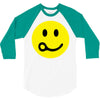 skydiving face 3/4 Sleeve Shirt