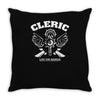 cleric Throw Pillow