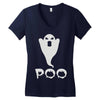 ghost poo Women's V-Neck T-Shirt