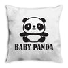 Baby Panda Throw Pillow
