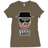 i am the one who laughs Ladies Fitted T-Shirt