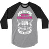 I Have A Pretty Granddaughter Gun A Shovel And An Alibi 3/4 Sleeve Shirt