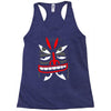 addict x mysterious al mask Racerback Tank