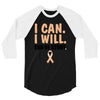 I Can I Will End Of The Story 3/4 Sleeve Shirt