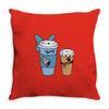 think of a wonderful thought Throw Pillow