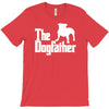 the dogfather  nerd retro der pate godfather fun T-Shirt