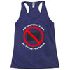 no photos please Racerback Tank