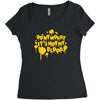 dont worry Women's Triblend Scoop T-shirt