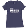 engineer funny Ladies Fitted T-Shirt