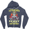 mess with me i'll fight back Zipper Hoodie