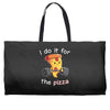 i do it for the pizza Weekender Totes