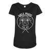 hell pugs best trending Maternity Scoop Neck T-shirt