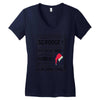 scrooge Women's V-Neck T-Shirt