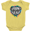 pug face Baby Onesie