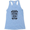 Super Cool Mother Of A Freaking Awesome Son Racerback Tank