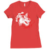 alpha male Ladies Fitted T-Shirt
