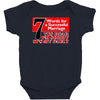 funny  7 words for marriage, ideal gift, birthday present Baby Bodysuit