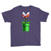 nintendo mario brothers piranha plant Youth Tee