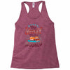 i'm booked Racerback Tank