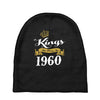 kings are born in 1960 Baby Beanies