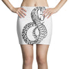 tribal cobra Mini Skirts