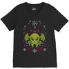 Merry Cthulhu Christmas Ugly Cool T shirts V-Neck Tee