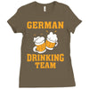 German Drinking Team Ladies Fitted T-Shirt
