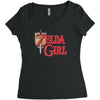 zelda is the girl Women's Triblend Scoop T-shirt