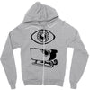 eye sleigh Zipper Hoodie