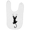Grabing Cat Baby Bibs