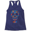 loco coco skul Racerback Tank