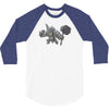 overwatch reinhardt cute 3/4 Sleeve Shirt