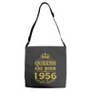 queens are born in 1956 Adjustable Strap Totes