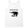 elephants never forget and they never forgive t shirt funny mens tee n Tank Top