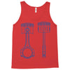 sketch of piston Tank Top