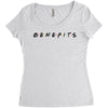 Benefits Friends Women's Triblend Scoop T-shirt