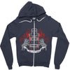 black knight coat of (no) arms Zipper Hoodie