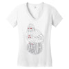 imperial egg Women's V-Neck T-Shirt