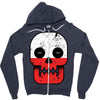 poland till i die Zipper Hoodie