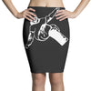 snowboarder freestyle piste snowboarden sport Pencil Skirts