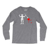 blackbeard's flag pirate edward teach Long Sleeve Shirts
