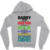 daddy you are my favorite superhero Zipper Hoodie